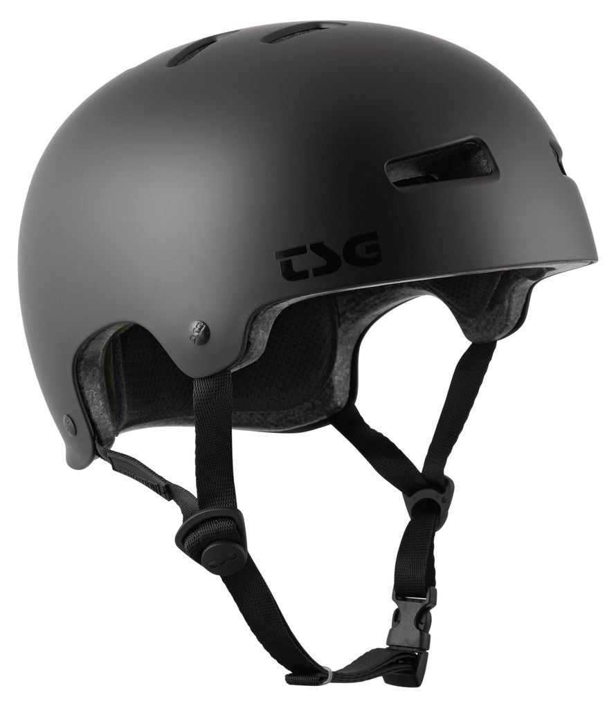 TSG Evolution Solid Satin Dark Black L/XL Helm