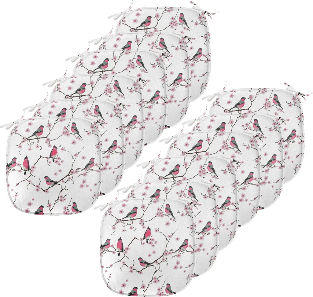 Cuscini Sedie Cucina 12 Pezzi ABAKUHAUS Sakura Impermeabili 40x40