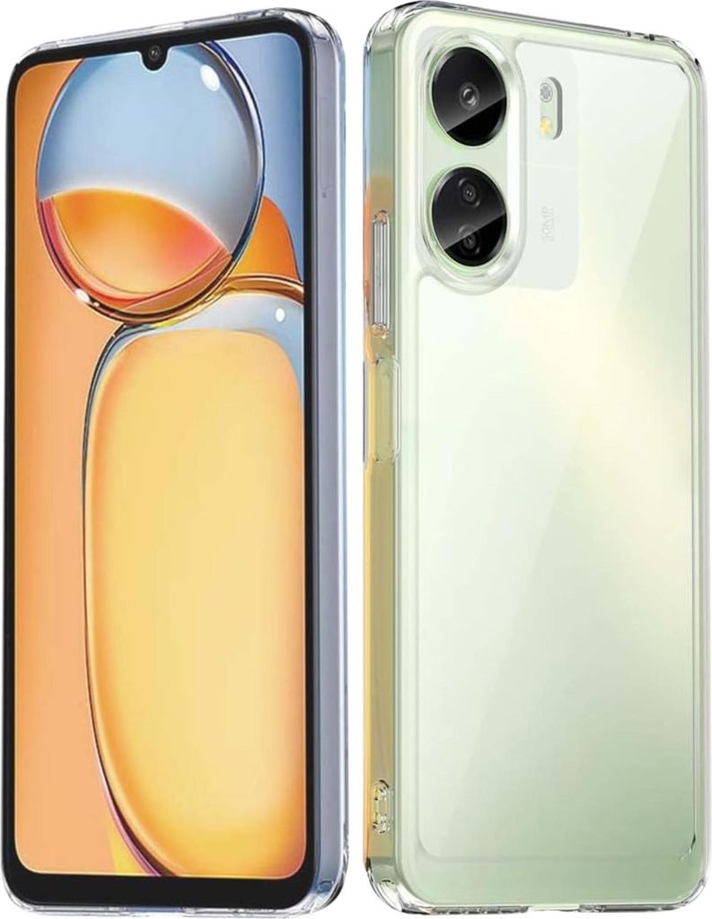 Hülle für Xiaomi Redmi 13C - Transparent Handyhülle Kratzfest Schutzhülle Ultra Dünn Phonillico