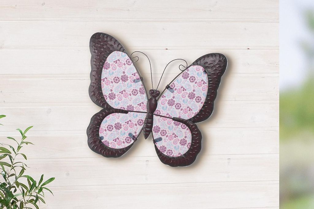Gilde Wanddekoration "Schmetterling" 69487