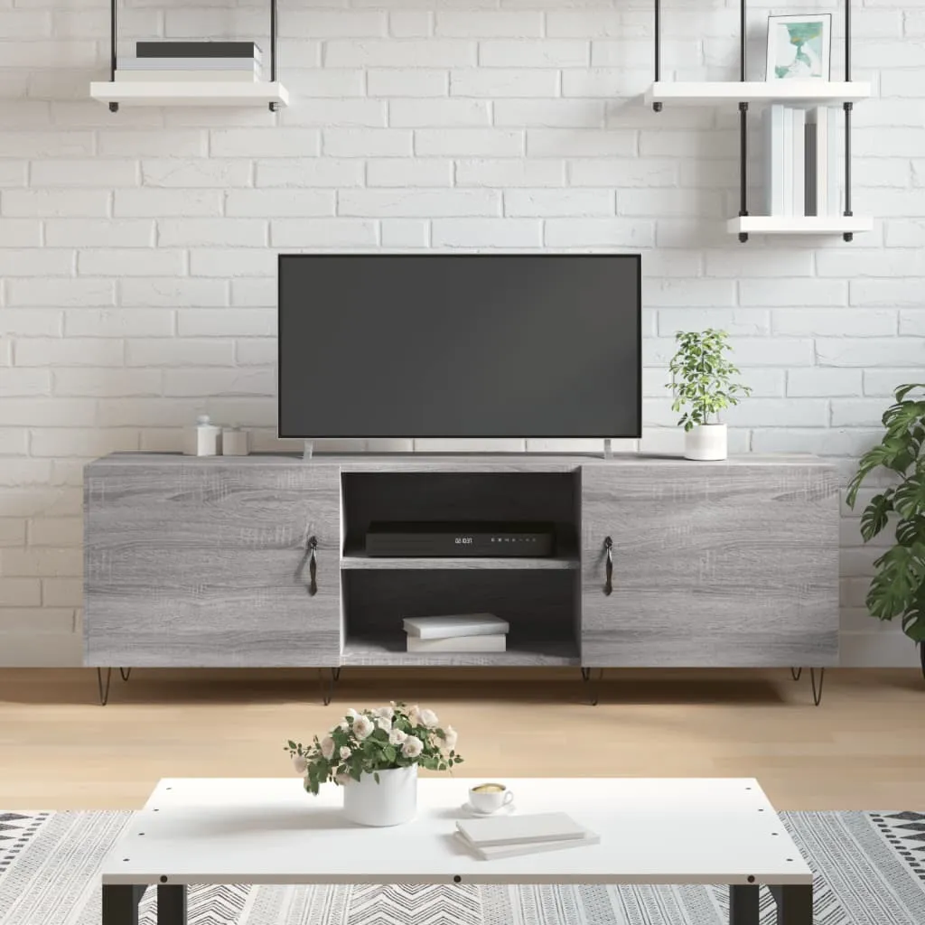 Mobile Porta TV Maison Exclusive Grigio Sonoma 150cm | Arredo Moderno