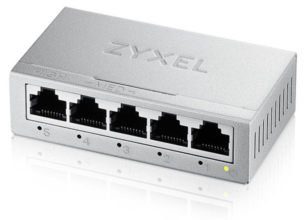 Zyxel GS-105BV5-EU0101F network switch Unmanaged L2 Gigabit Productafbeelding 