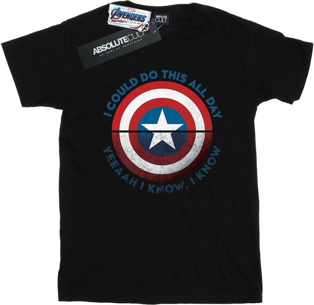 Marvel - "Avengers Endgame Do This All Day" T-Shirt für Herren BI9390 (XL) (Schwarz)