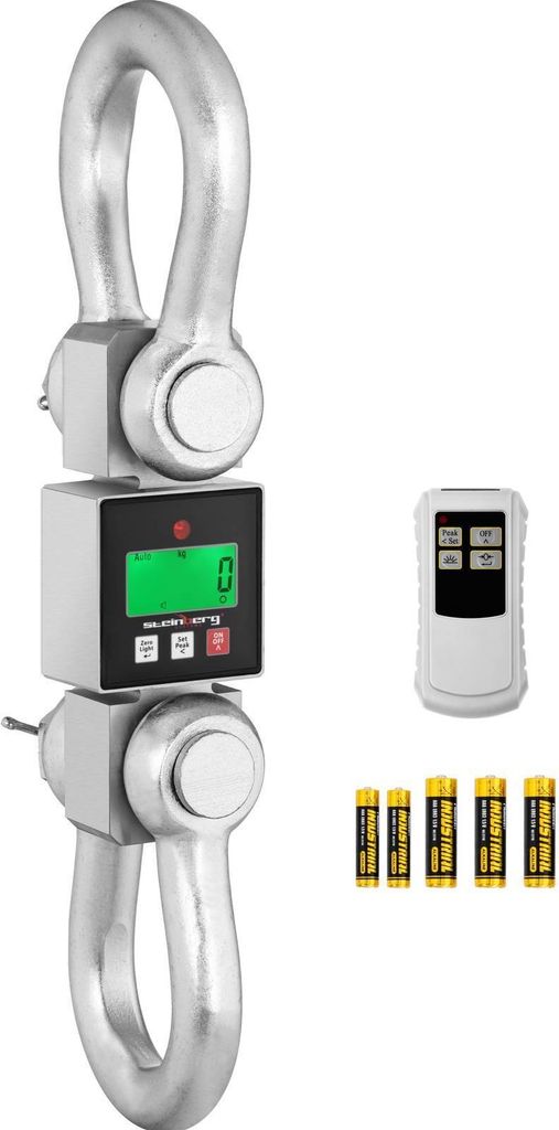 Expondo Steinberg Systems Kranwaage - 10 000 kg / 0,5 kg - LCD - digital - Fernbedienung
