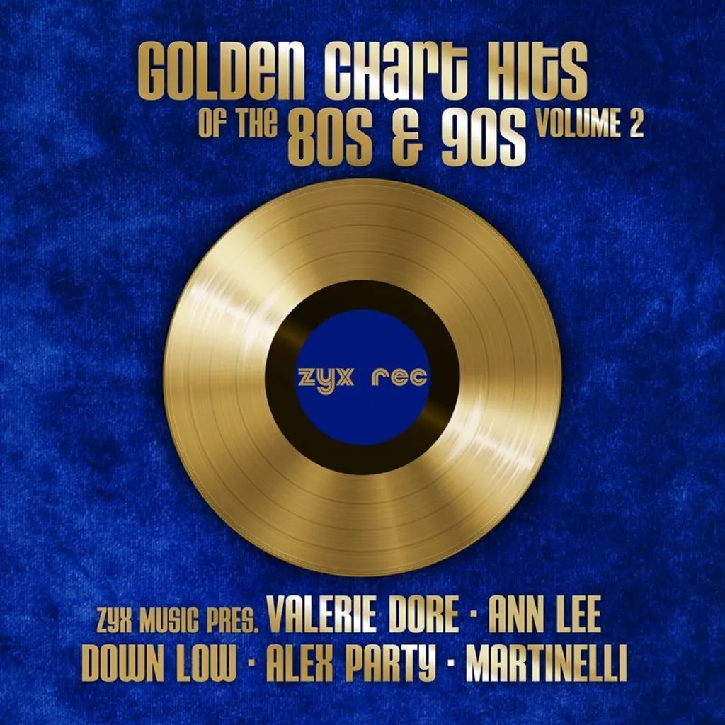 Vinyle Golden Chart Hits Of The 80s & 90s Vol 2 ZYX Music Rock