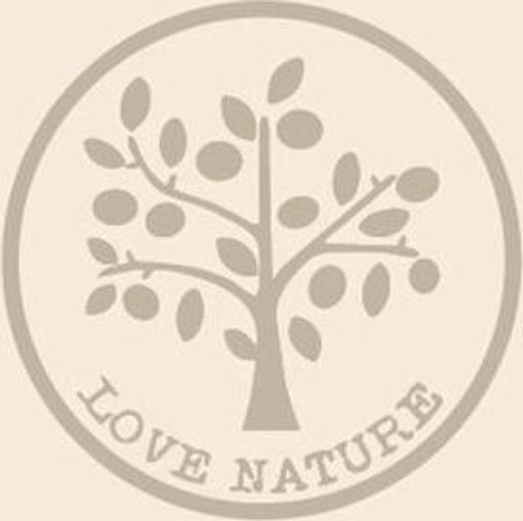 Airlaid Serviette Love Nature in Pebble Stone, 40 x 40 cm, 50 Stück - Mank