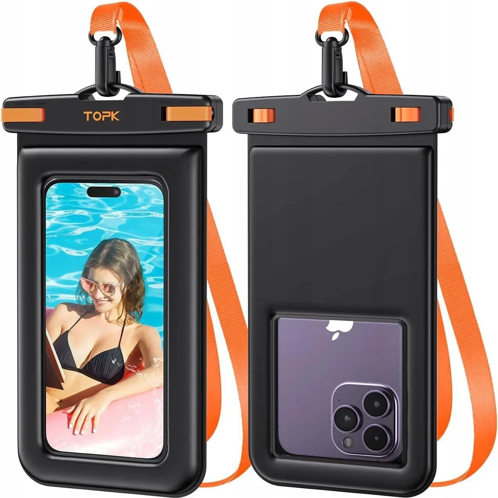 Pouch Impermeabile TOPK IPX8 per Smartphone - Foto Subacquee HD