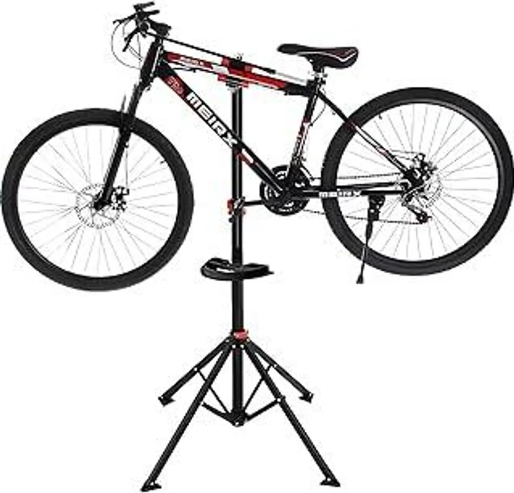 Cavalletto Bici con Vassoio Magnetico | Supporto Riparazione 30kg 360°