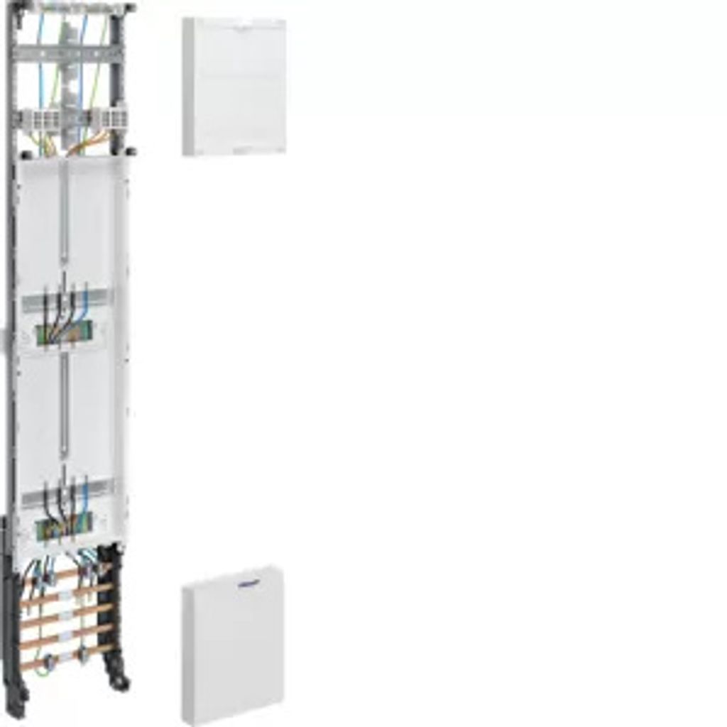 HAGER Komplettfeld 2ZP univ.Z ZH53Q3N H1350mm 1-feld