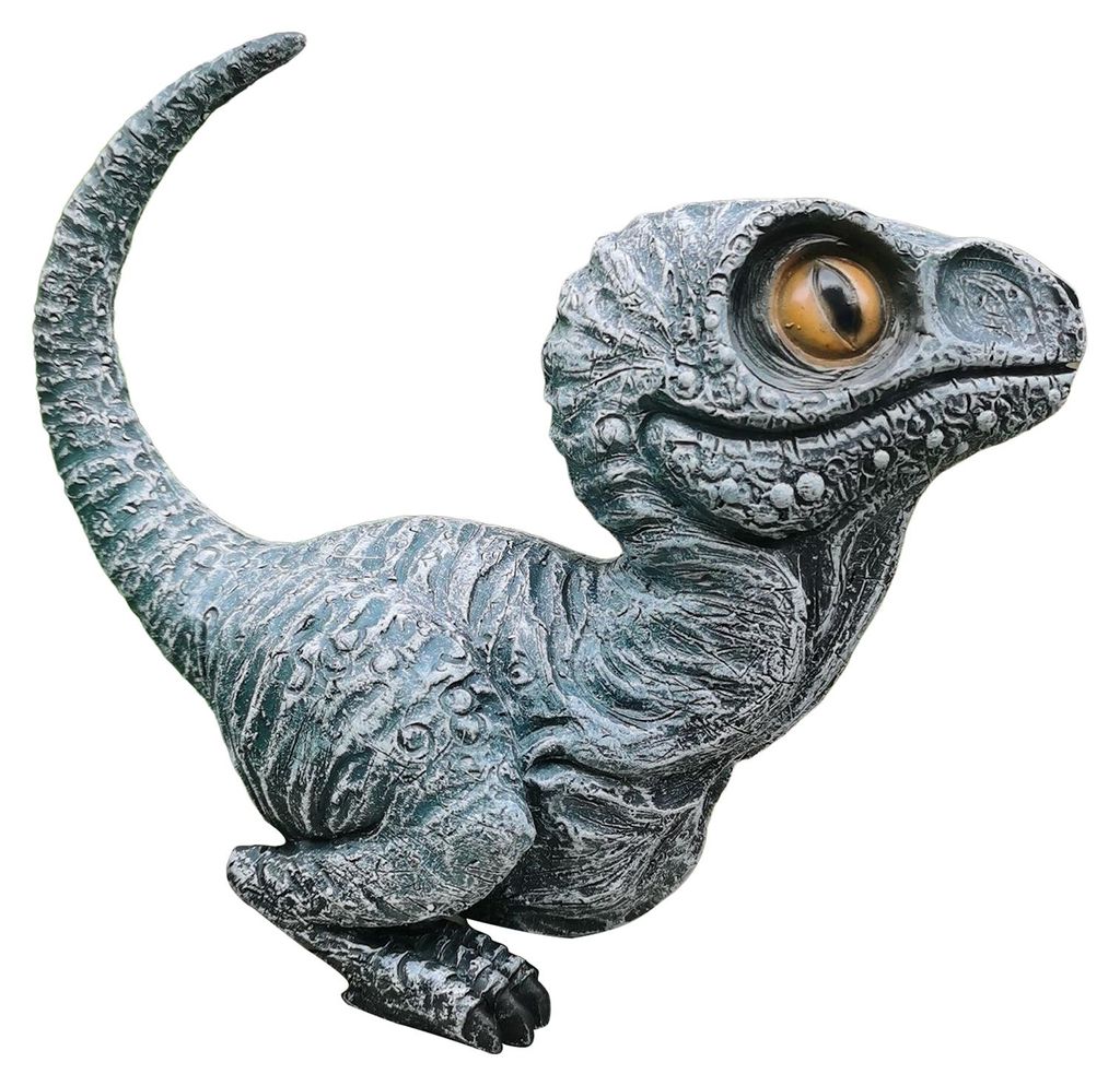 Realistische Dinosaurierfigur aus Kunstharz, wetterfest, einzigartiges Geschenk für Kinder – ideal für den Außenbereich