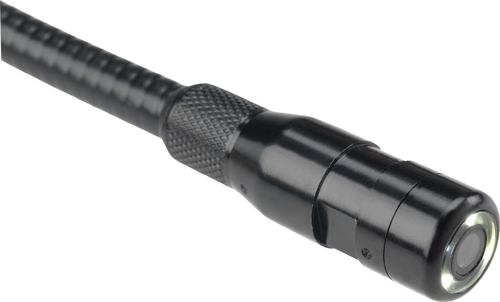 Kamerakopf Kabel-L.90cm Kamerakopf-D.17mm 4 LED ́s m.Kab.RIDGID