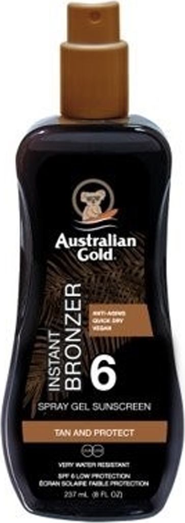 Australian Gold Bronzer Spray Gel SPF6