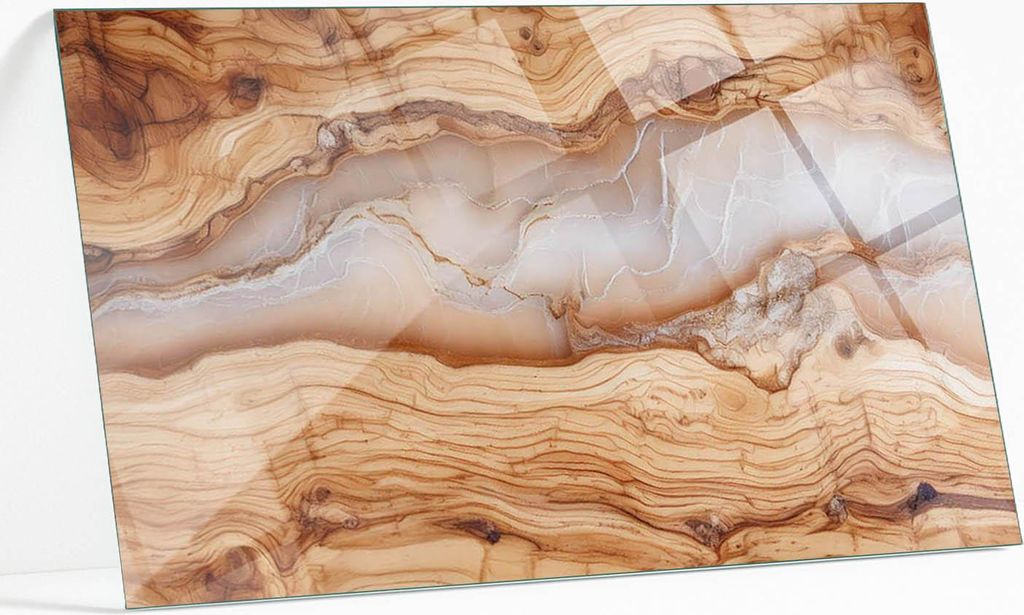 Bedruckte Glas Tischplatte 120x80 cm – Glasplatte mit Motiv Produktbild 