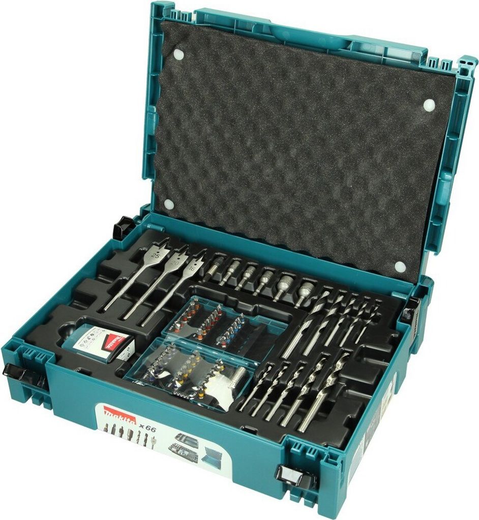 Makita Bohrer-Bit-Set 66-tlg Steckschlüssel Metall Holz Produktbild 23
