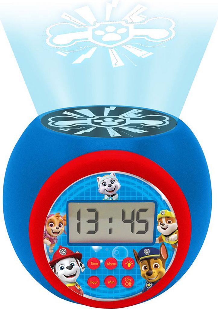 Sveglia con proiettore Paw Patrol con timer Immagine del prodotto 