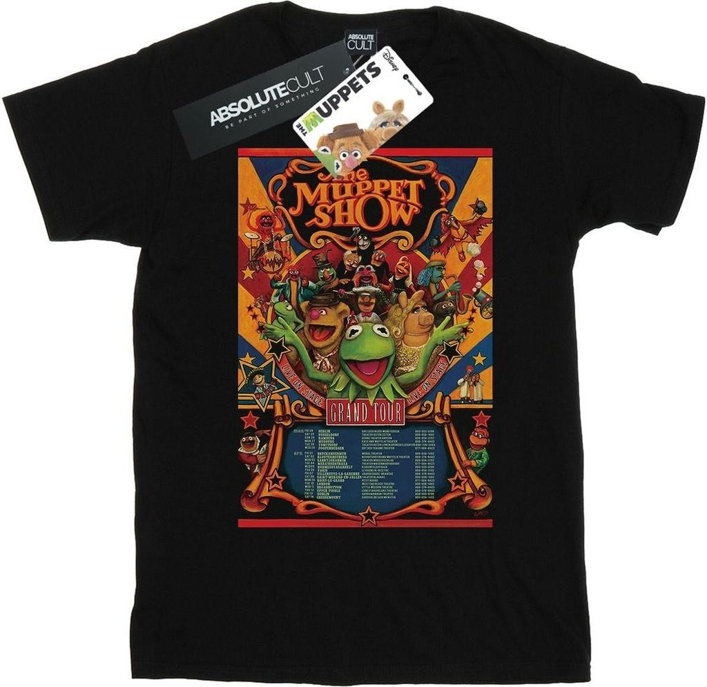 Disney - "The Muppets The Muppet Show" T-Shirt für Damen BI41153 (L) (Schwarz)