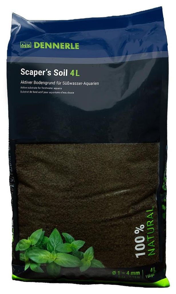 Dennerle Scaper's Soil 1-4 mm aktiver Bodengrund für Produktbild 