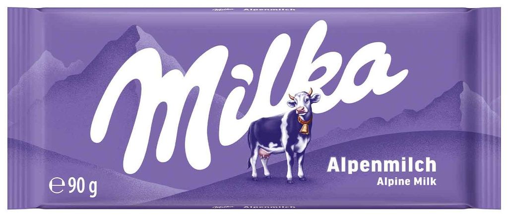 Milka 20670 Milka Alpenmilch Schokolade 90,0 g Zdjęcie produktu 