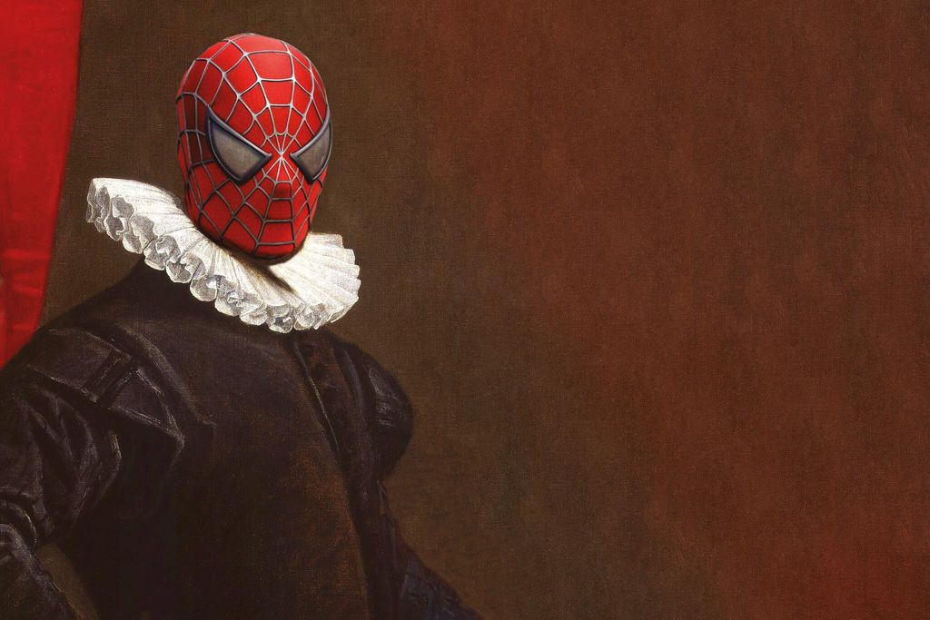 Induktionsschutz | Spiderman | 71 x 52 cm