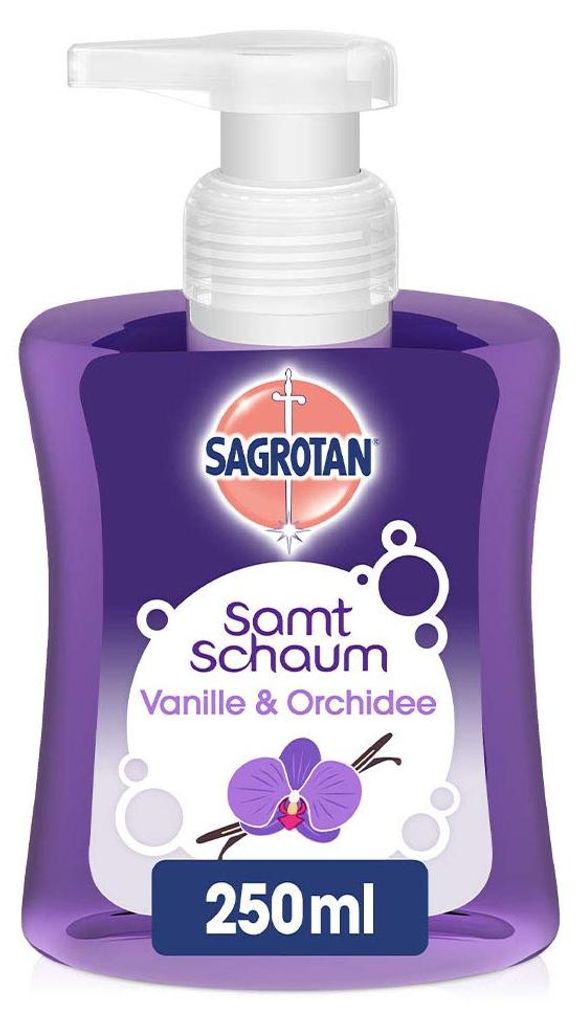 Pena antibakteriálne mydlo s vanilkou a orchideou - 250 ml Obrázok produktu 