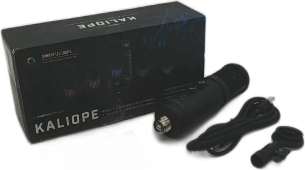 Microphone Gaming Kaliope : Supprimez les Bruits pour vos Podcasts