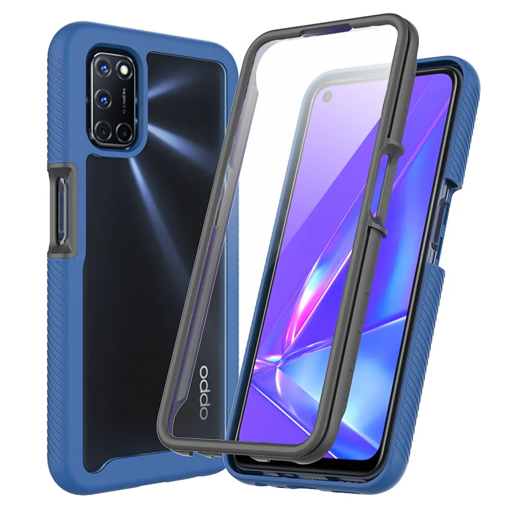 Recensione Cover 360° OPPO A52 A72 A92: Protezione Totale Blu