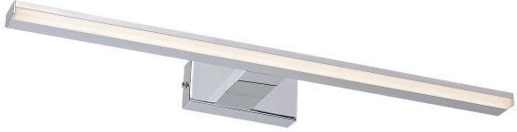 LED Wandleuchte IP44 Chrom Aluminium 4000 K 900 lm Klassisch Badezimmerleuchte