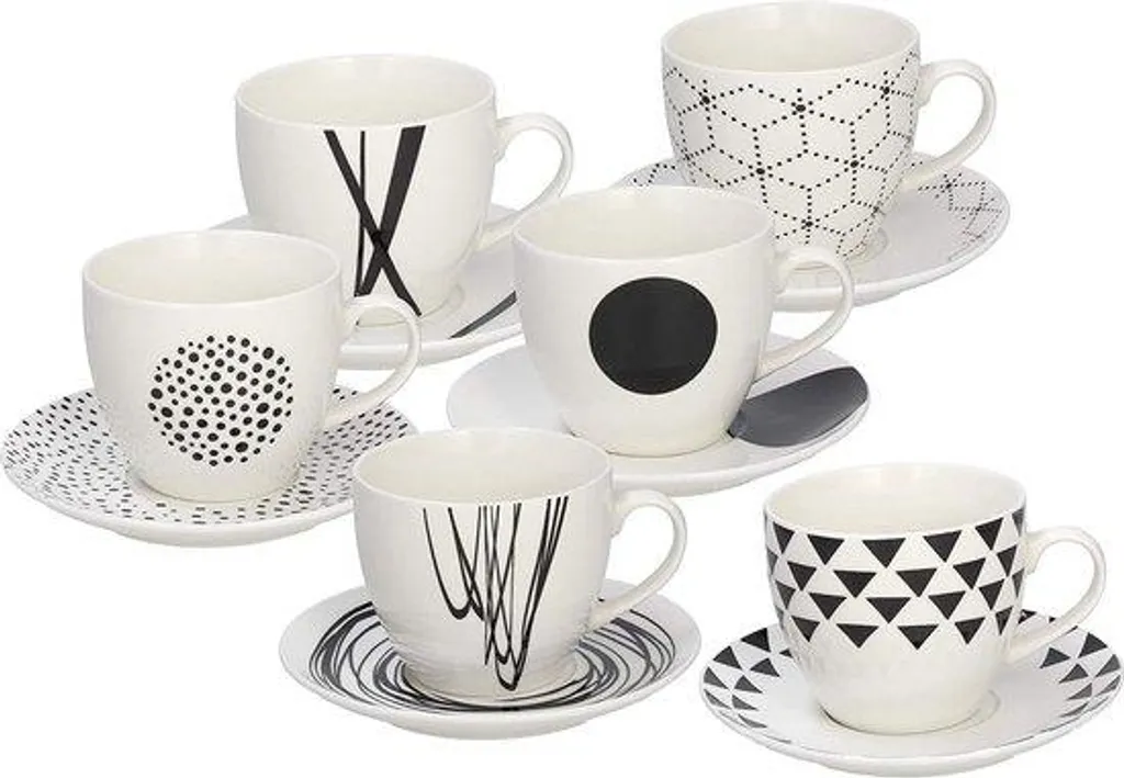Service à café avec tasses à café pour réception et petit-déjeuner