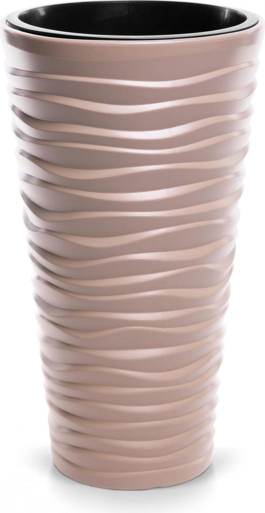 Blumentopf Sand Slim Ø 296 mm mocca