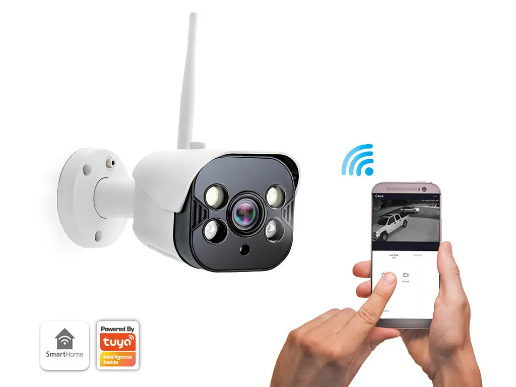 Caméra extérieure Full HD étanche Caliber WiFi et application mobile - 10