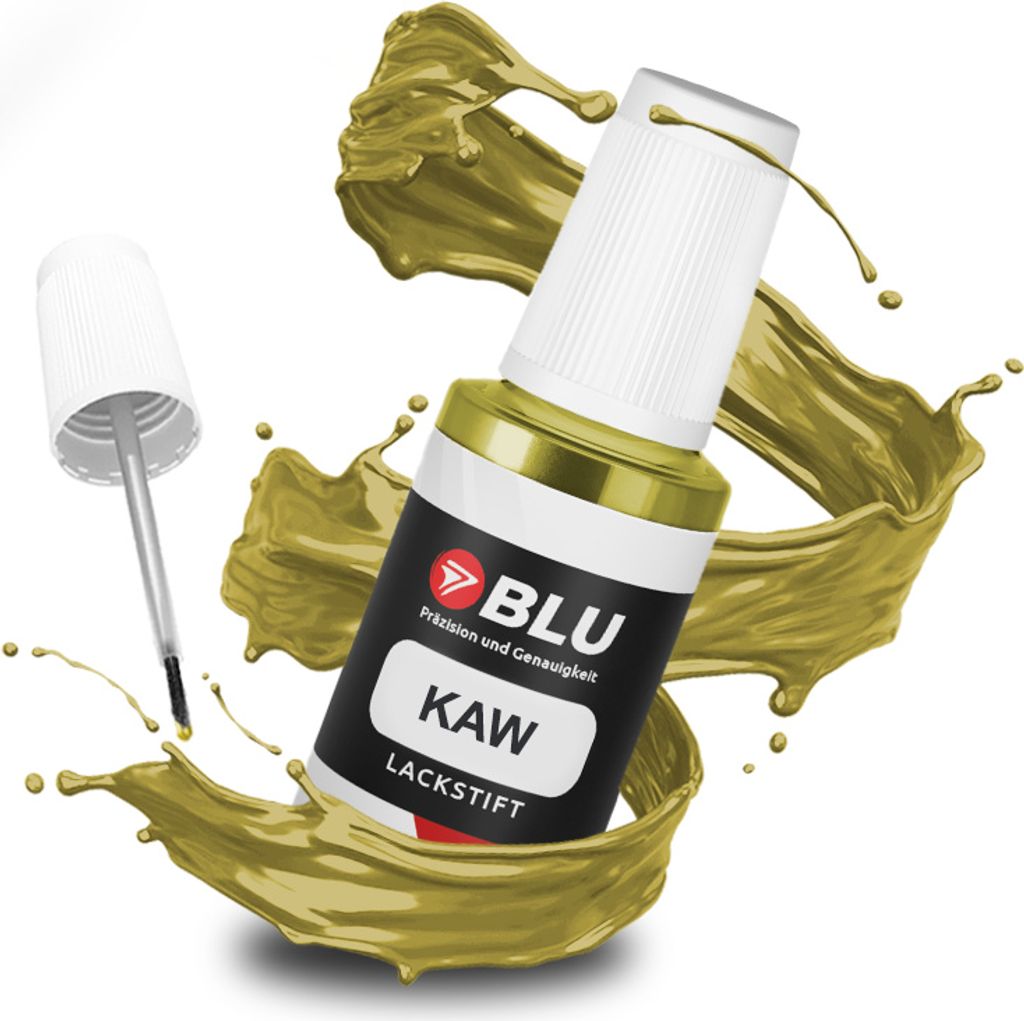 BLU Auto Lackstift Gold kompatibel für Peugeot KAW Juane Persepolis Nacre Met | Auto Lack Reparatur Ausbesserungslack