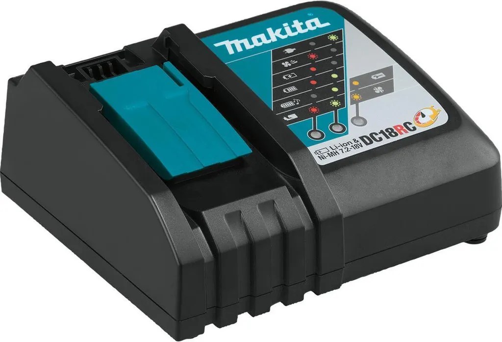 Makita DC18RC Caricatore Rapido 14.4V-18V LXT - Shop Online Originale