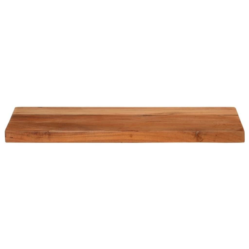 “2026 Modern“ Tischplatte 60x20x3,8cm Rechteckig Massivholz Akazie - Tischplatten Designermöbel 532326 - Tischplatten