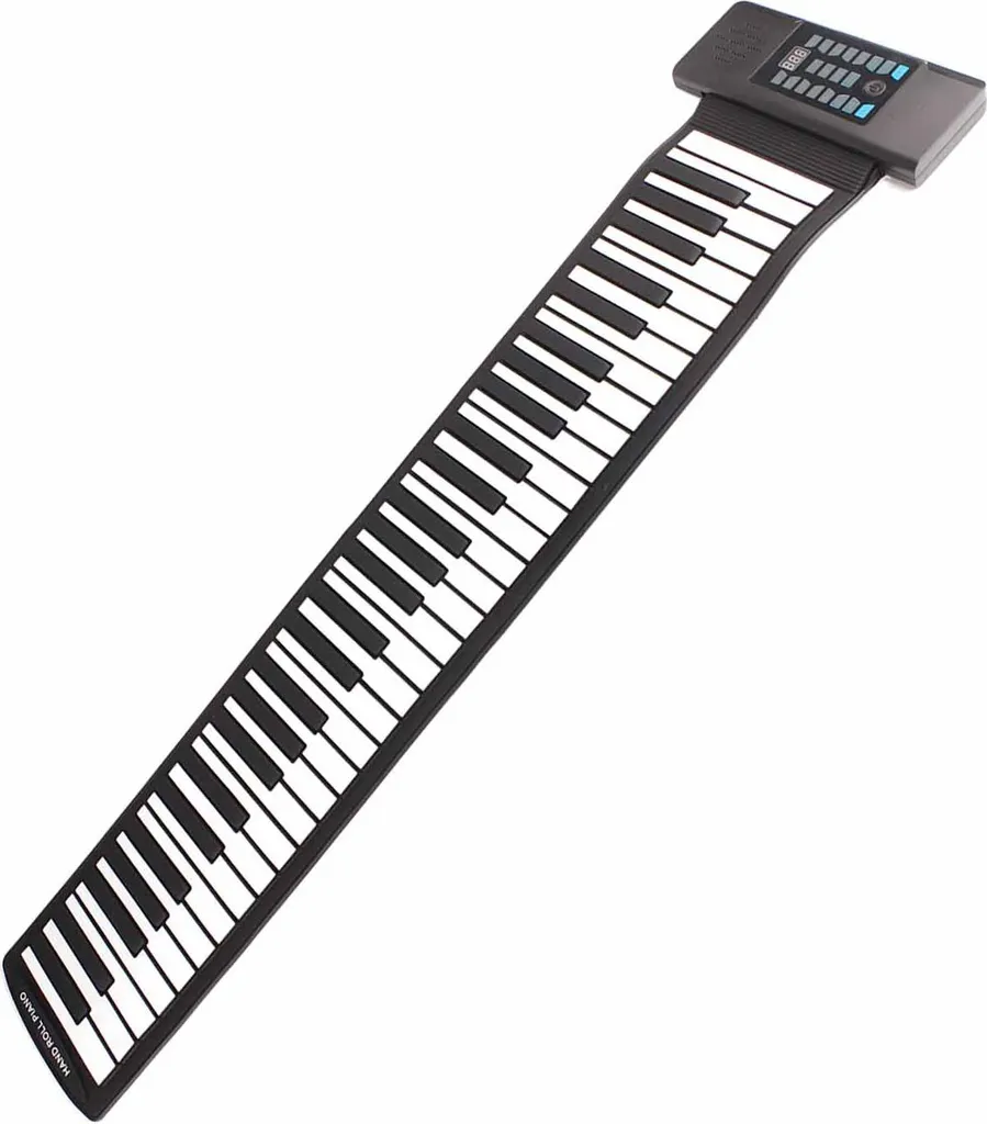 Piano enroulable 61 touches : fini l'encombrement, MIDI et 128 tons inclus