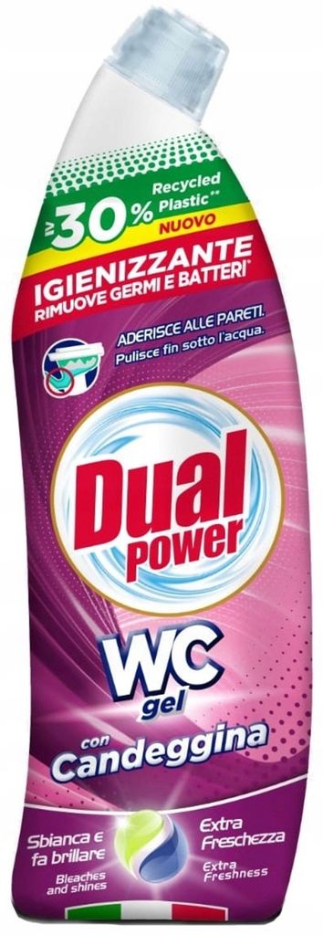 Gel pour WC Candeggina 700 ml - Dual Power Image du produit 
