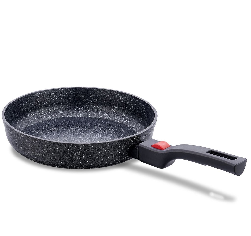 KORKMAZ ORNELLA 28 cm Antihaft-Pfanne / Bratpfanne mit abnehmbarem Griff