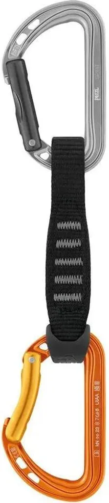 Dégaine d'escalade SPIRIT EXPRESS 25CM avec sangle ergonomique large