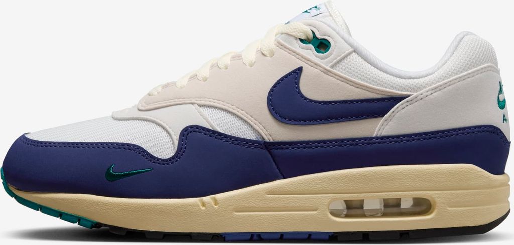 Nike Air Max 1 "Athletic Department Deep Royal Blue" Blau/Weiß, Größe: 47