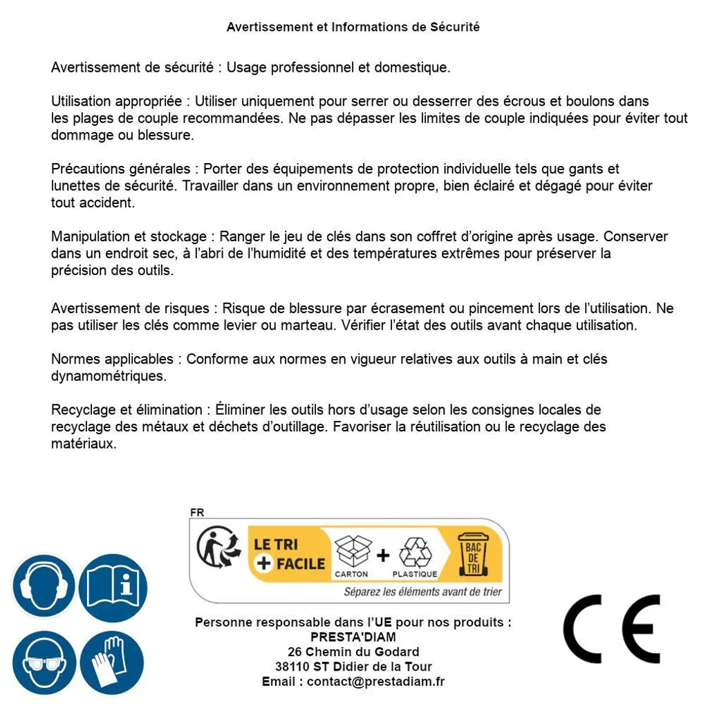 Évitez les Vis Cassées avec le Jeu de Clés Dynamométriques D-Work 31 - 9