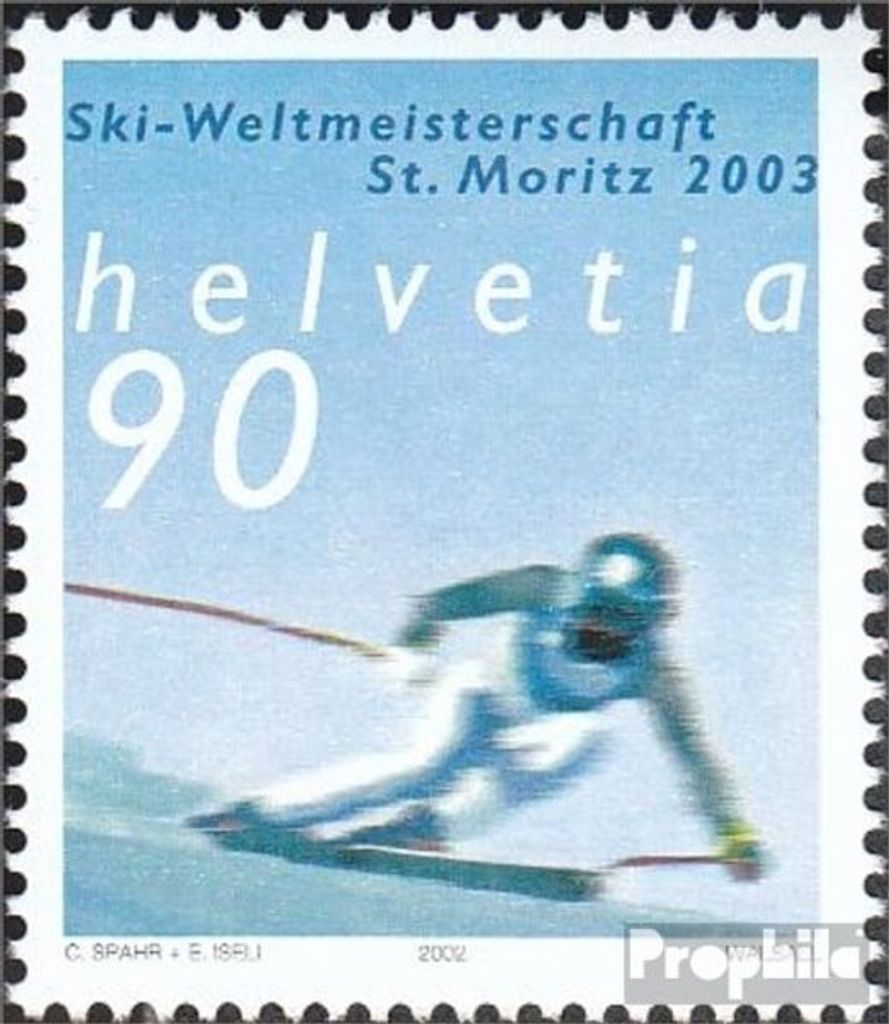 Briefmarken Schweiz 2002 Mi 1816 (kompl.Ausg.) postfrisch Produktbild 