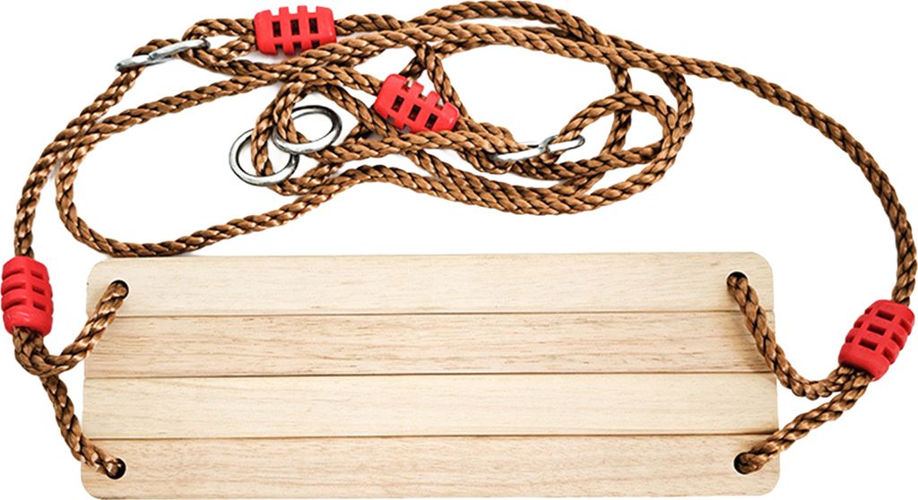 Holzschaukel für Erwachsene und Kinder, Pastorale Schaukel für den Außenbereich mit verstellbarem Seil, 100 kg maximale Tragfähigkeit, Schaukel...