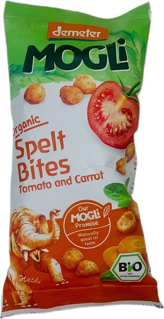 DEMETER-BIO-DINKELCHIPS MIT TOMATEN UND KAROTTEN 40 g – MOGLI