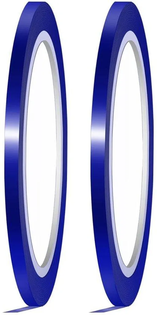Ruban isolant vinyle bleu résistant à la chaleur 5 mm x 33 m adhésif