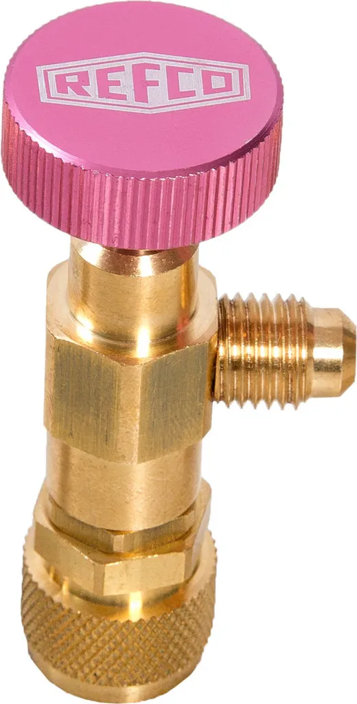 Valvola Controllo Accesso REFCO 1/4" x 5/16" SAE - Sistema Leak-Proof