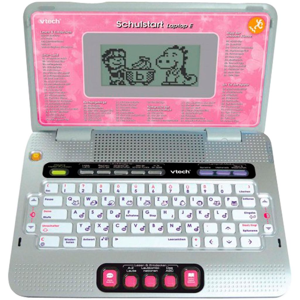 Schulstart Laptop E ružový, Učiaci sa počítač Obrázok produktu 