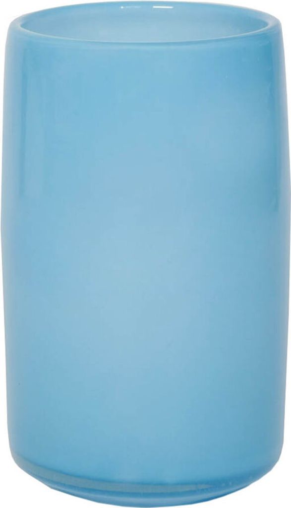 Glasvase Zylinder 23 cm blau