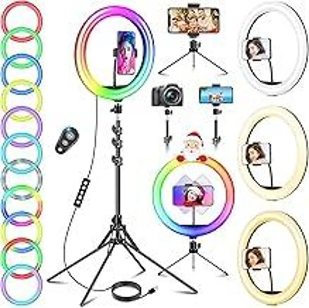 Anello Luminoso RGB 11,5 pollici: La Ring Light definitiva per TikTok
