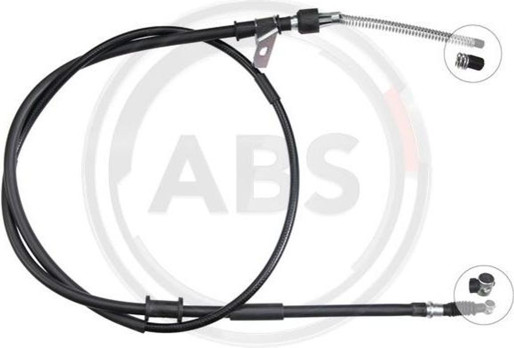 A.B.S. K13895 Seilzug, Handbremse OE MR128201 kompatibel mit L200
