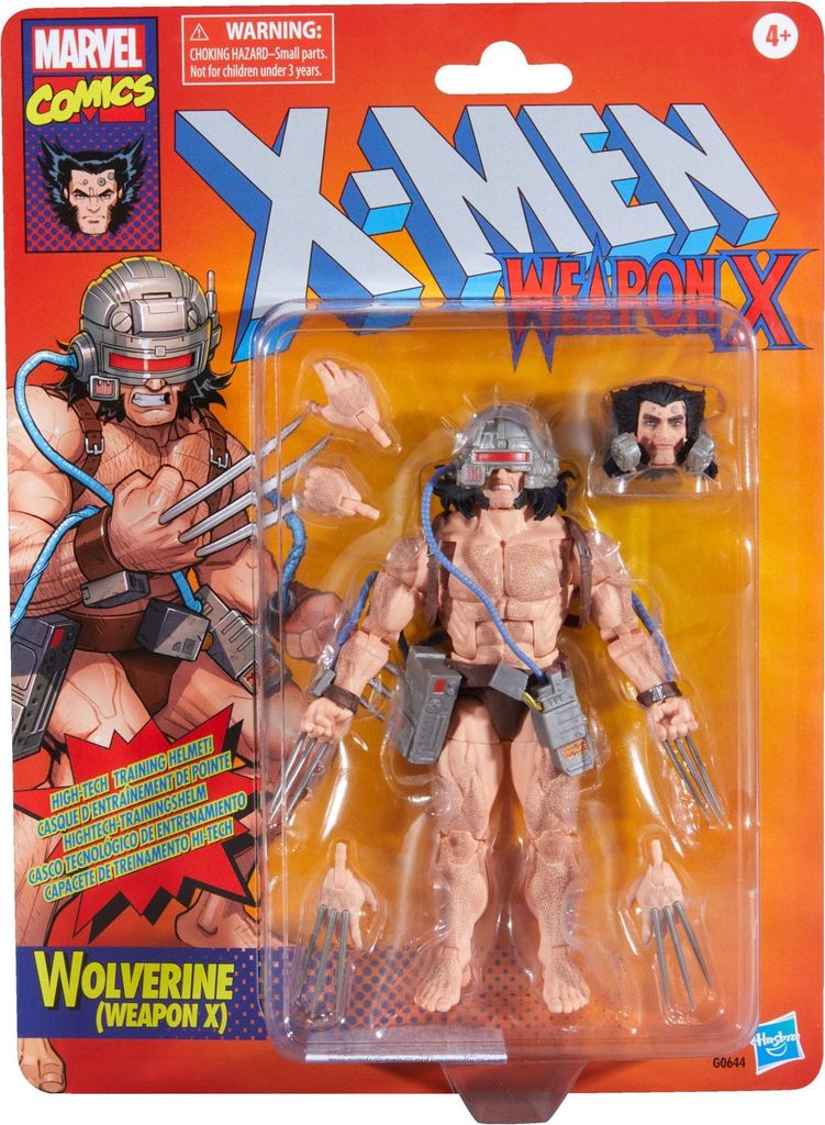 Marvel Legends Series Wolverine (Weapon X), 4 rok / roky, Obrázok produktu 