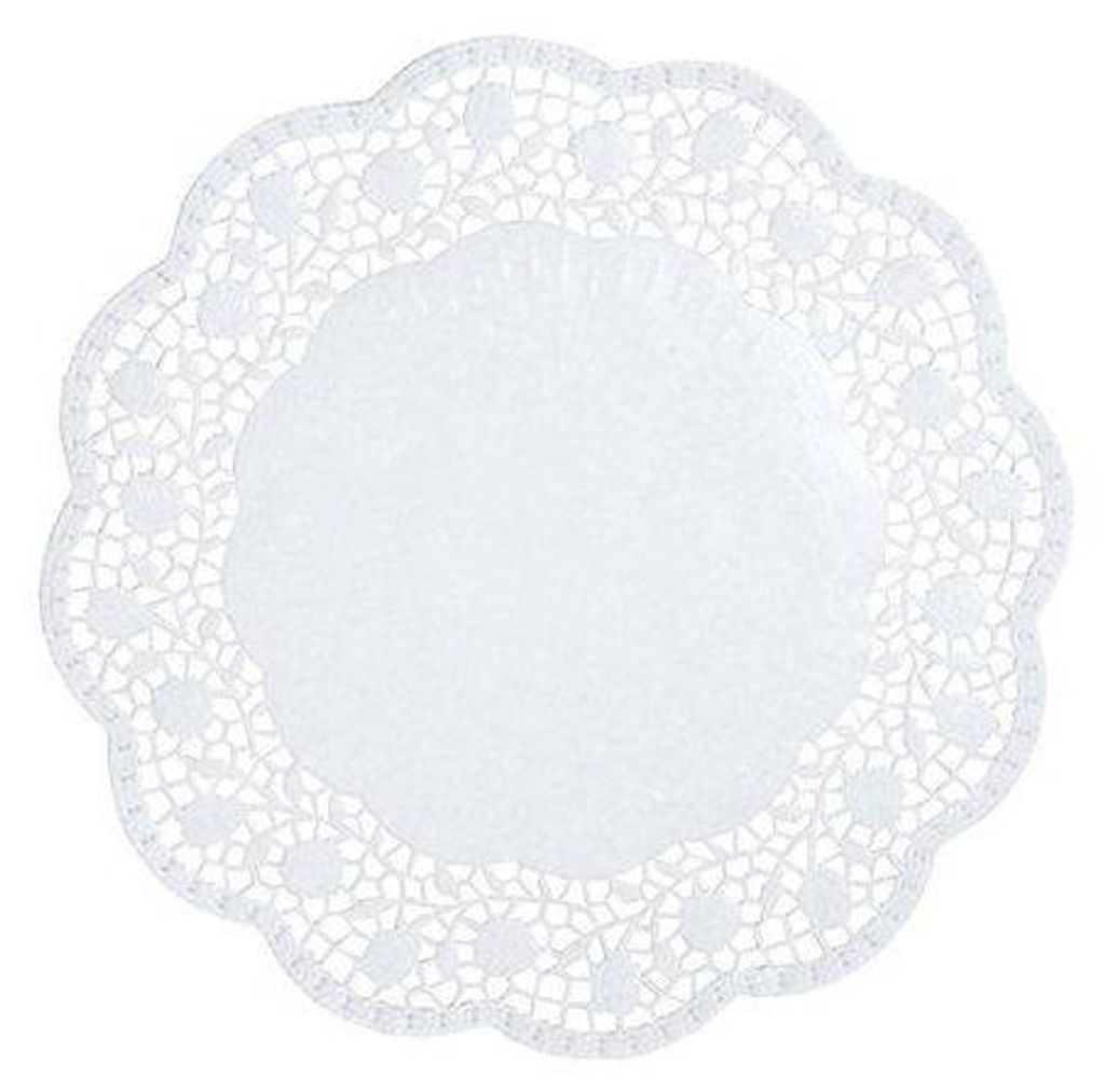 PAPSTAR 12263 PAPSTAR Tortenspitzen rund weiß Ø 30,0 cm, Obrázek produktu 